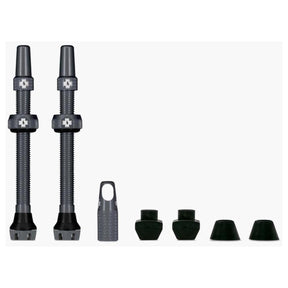 Muc-off tubeless ventiel set 60mm grijs