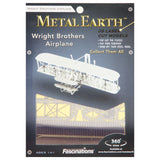 Letadlo Eureka Metal Earth Wright Brothers