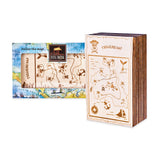 Eureka Brein Puzzle Wooden Escape Box Caribbean ***