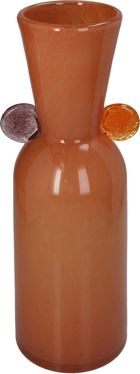 Hd collection vaas glas terra 15,5x13x39cm