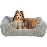 Trixie Dog Basket Vital Jonna Rib Velvet Gray