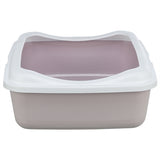 Trixie Cat Box med Border Lilac White