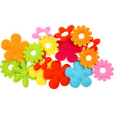 Creativ company http: www.cchobby.nl bloemen-van-vilt-afm-35x45-mm-dikte-1-2-mm-16-stuk-1-doos
