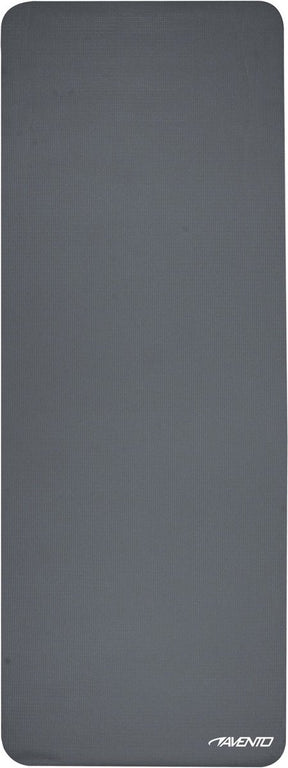 Avento yoga mat - fitness mat - basic - 173 x 61 x 0.4 cm - grijs