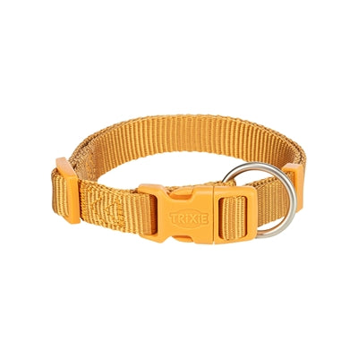 Trixie halsband hond premium curry geel