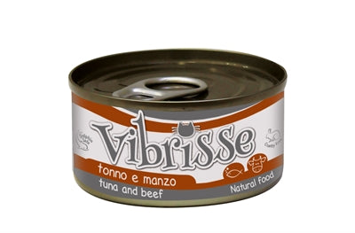 Carne de tuna de gato vibrisse