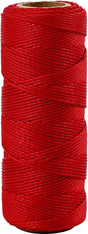 Creativ company bamboekoord, dikte 1 mm, rood, 65 m 1 rol