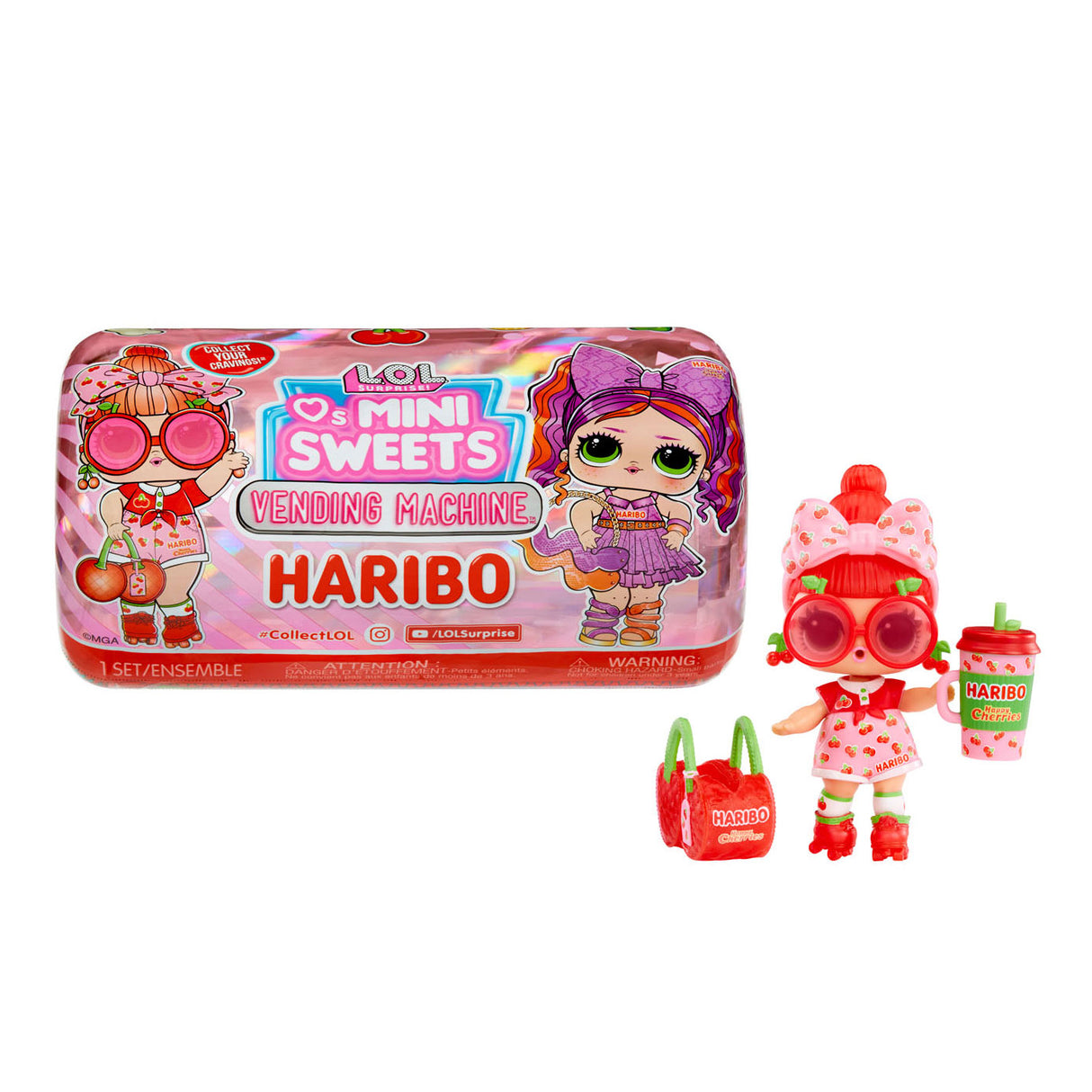 LOL. Surprise Loves Mini Pop Sweets X Haribo Snoepautomaat