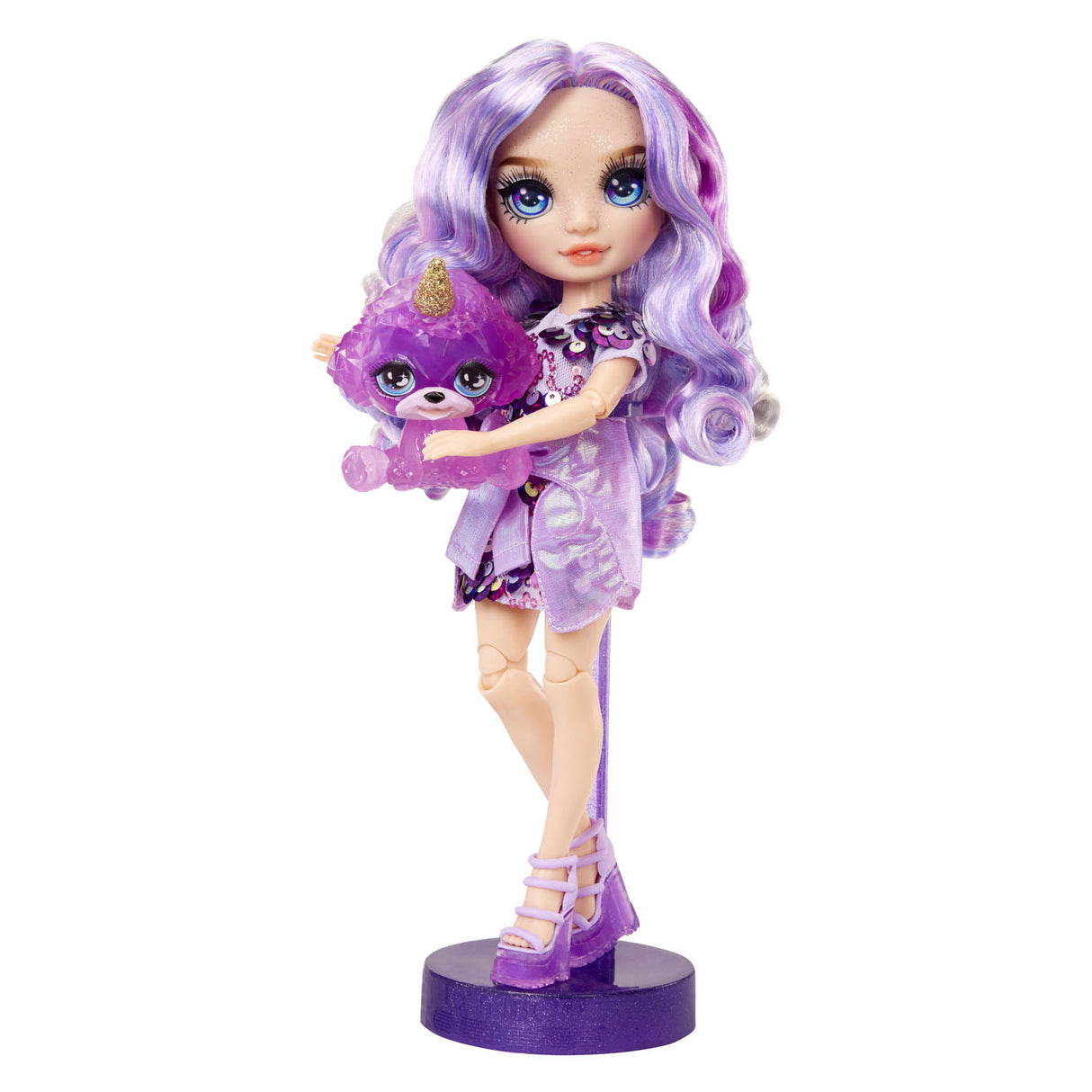 Mga entertainment rainbow high classic pop - violet