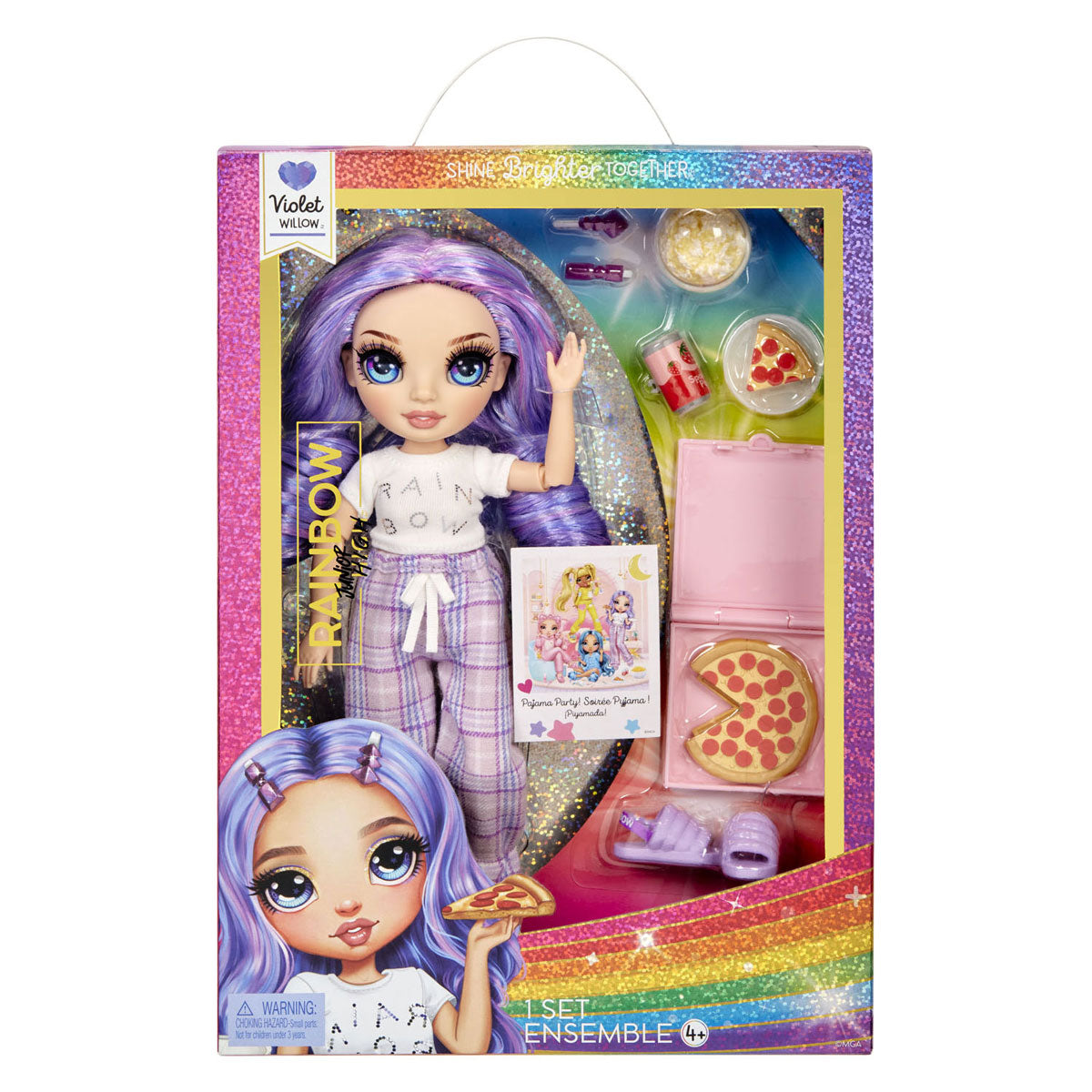 MGA Entertainment Rainbow High Junior High Pajamaparty-Modepop VIO