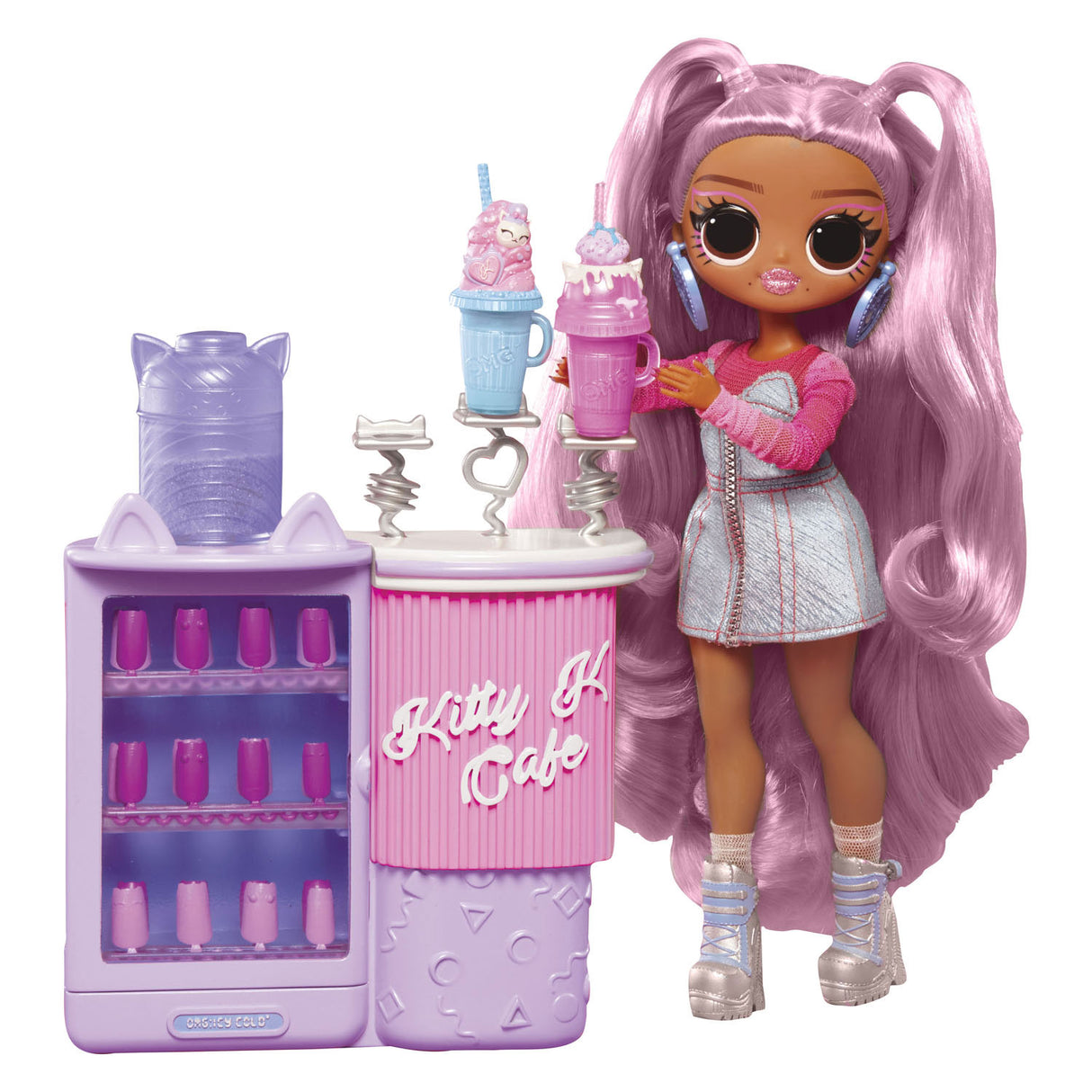 MGA Entertainment Surprise! O.M.G. Sweet Nails – Kitty K Café