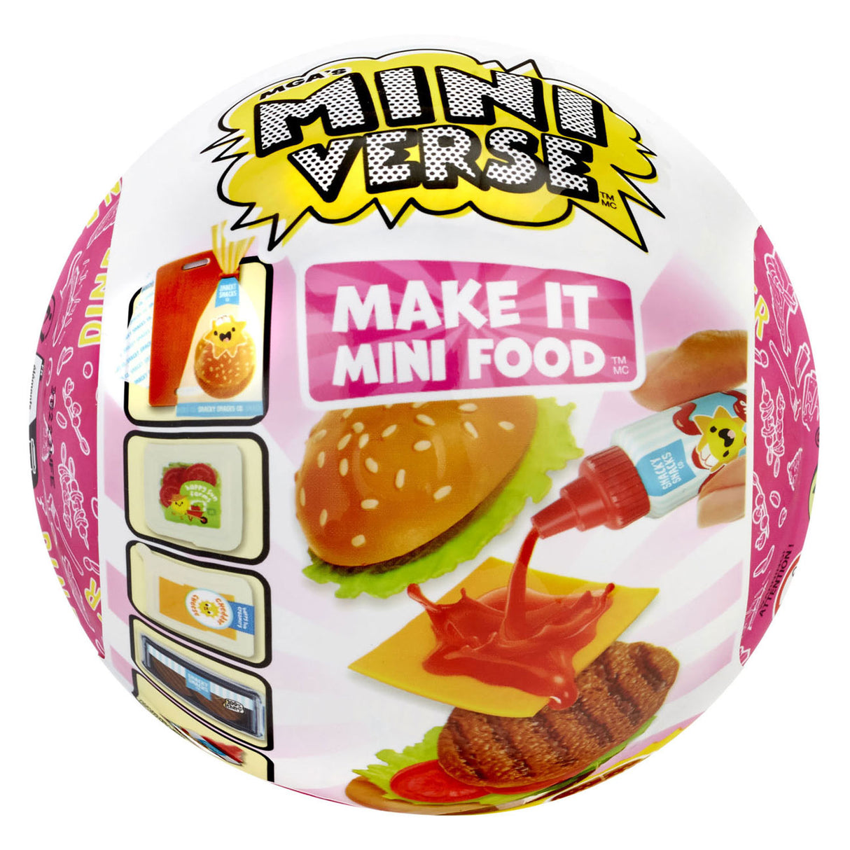 MGA Entertainment Mgas Mini -Mak It Mini Foods: Middagsserie 3B