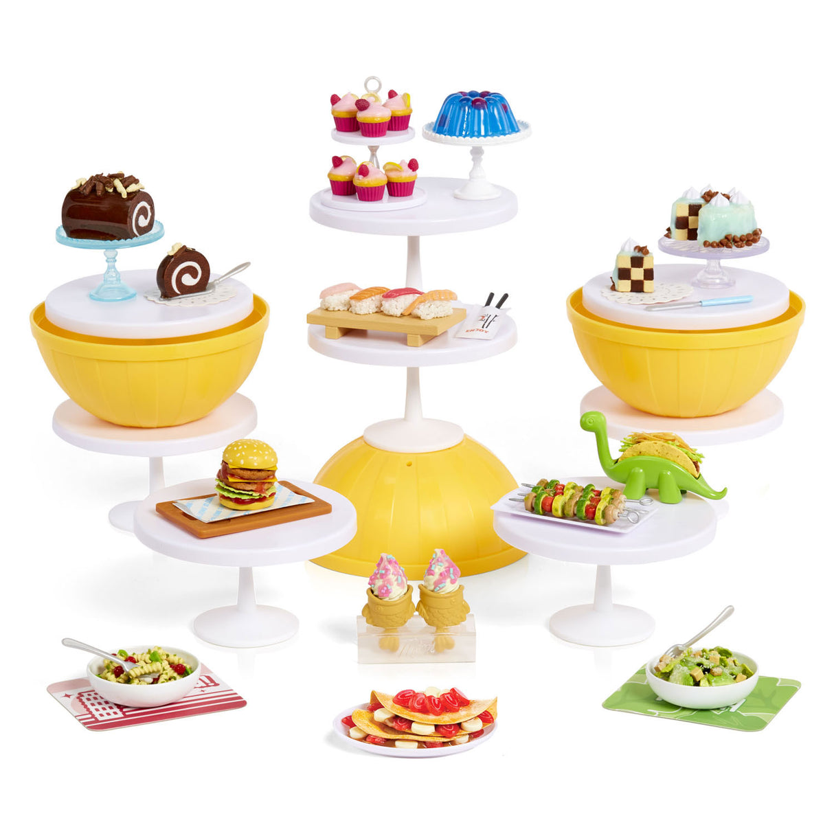 MGA Entertainment Mgas Mini -Mak It Mini Foods: Middagsserie 3B