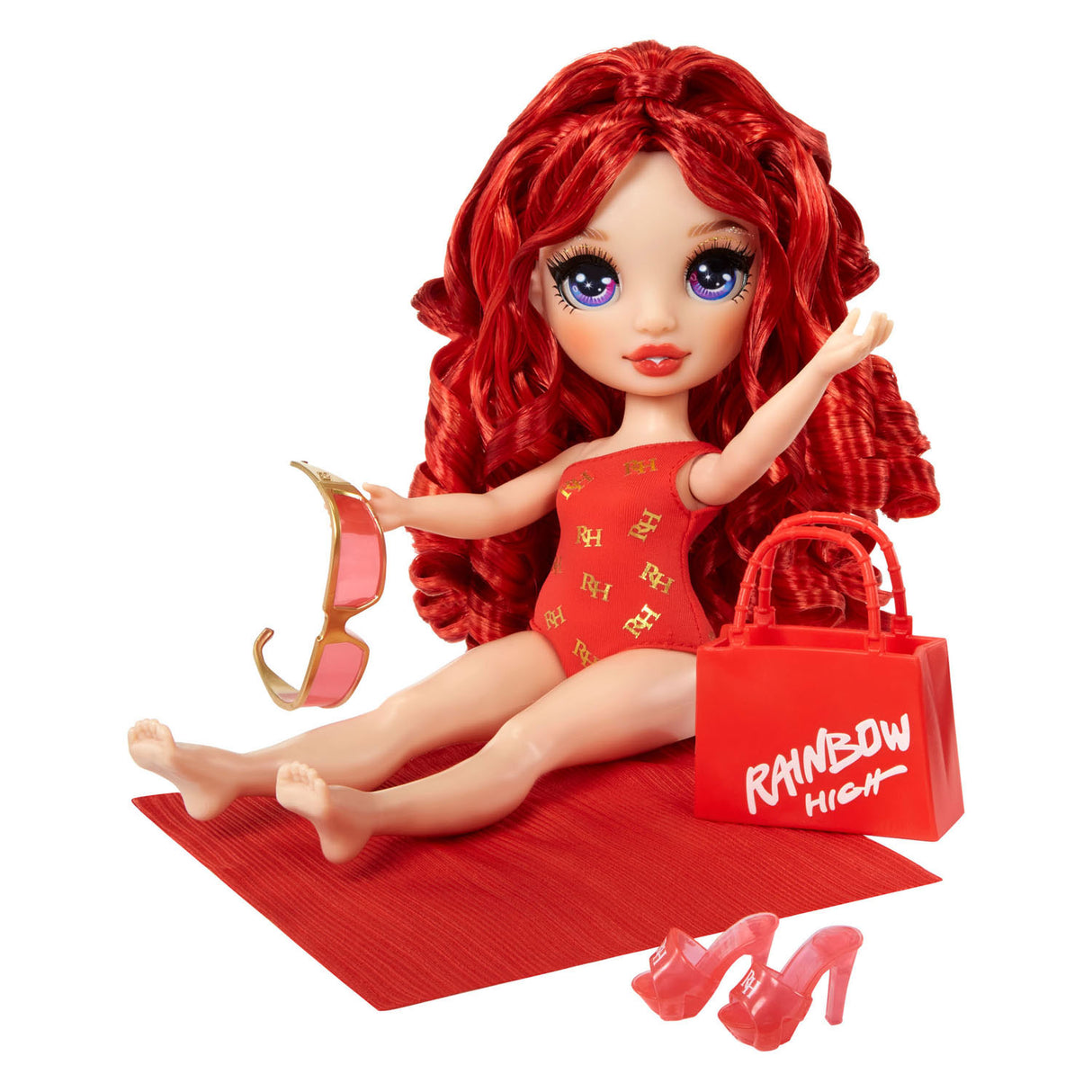 MGA Entertainment Rainbow High Swim Style Pop Ruby