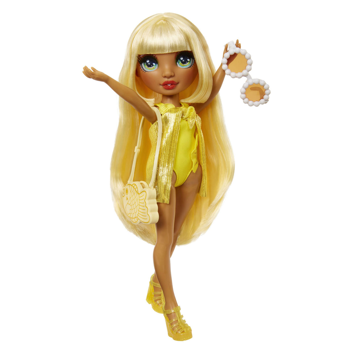 MGA Entertainment Rainbow High Swim Style Pop Sunny