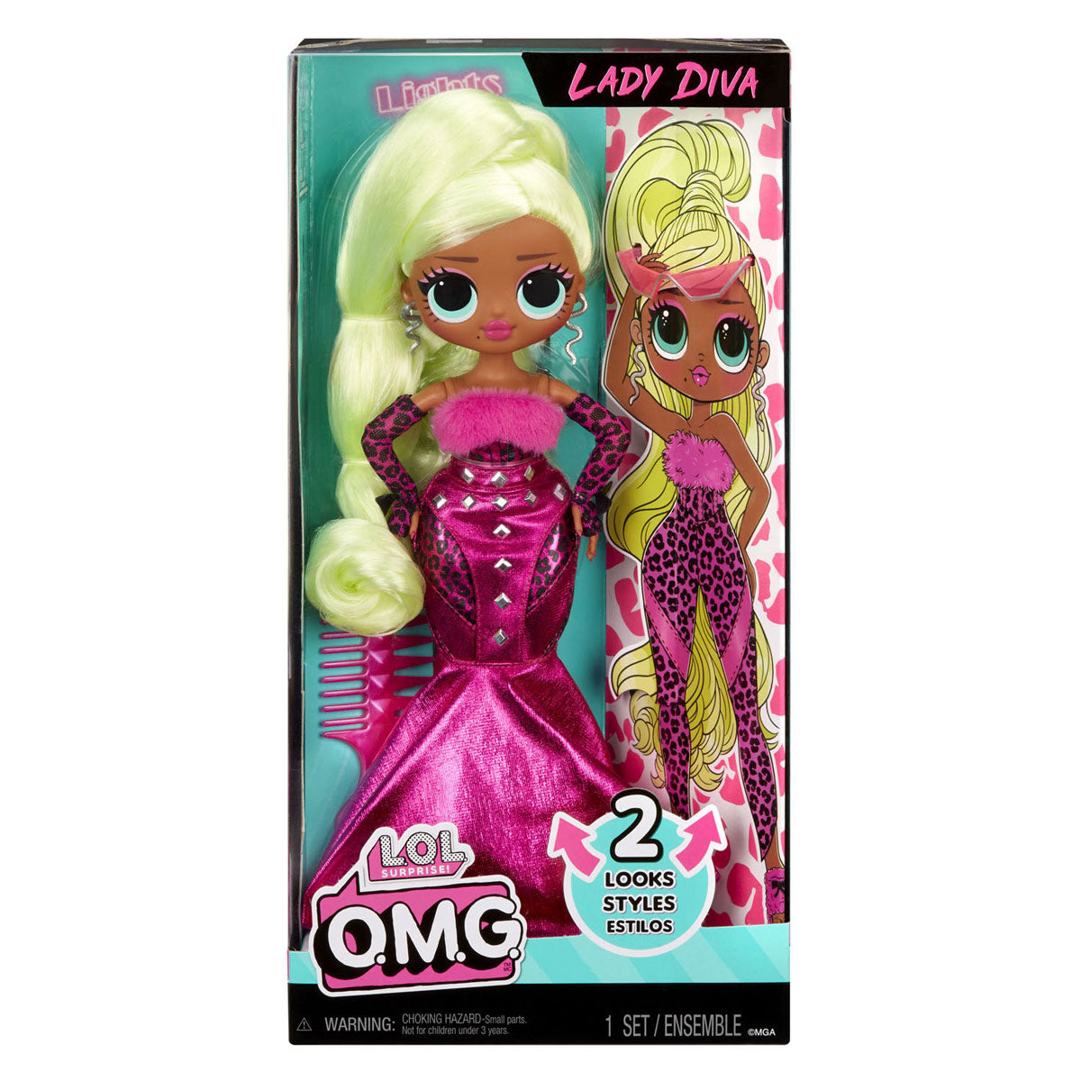 MGA Entertainment překvapení! O.M.G. Hos Lady Diva