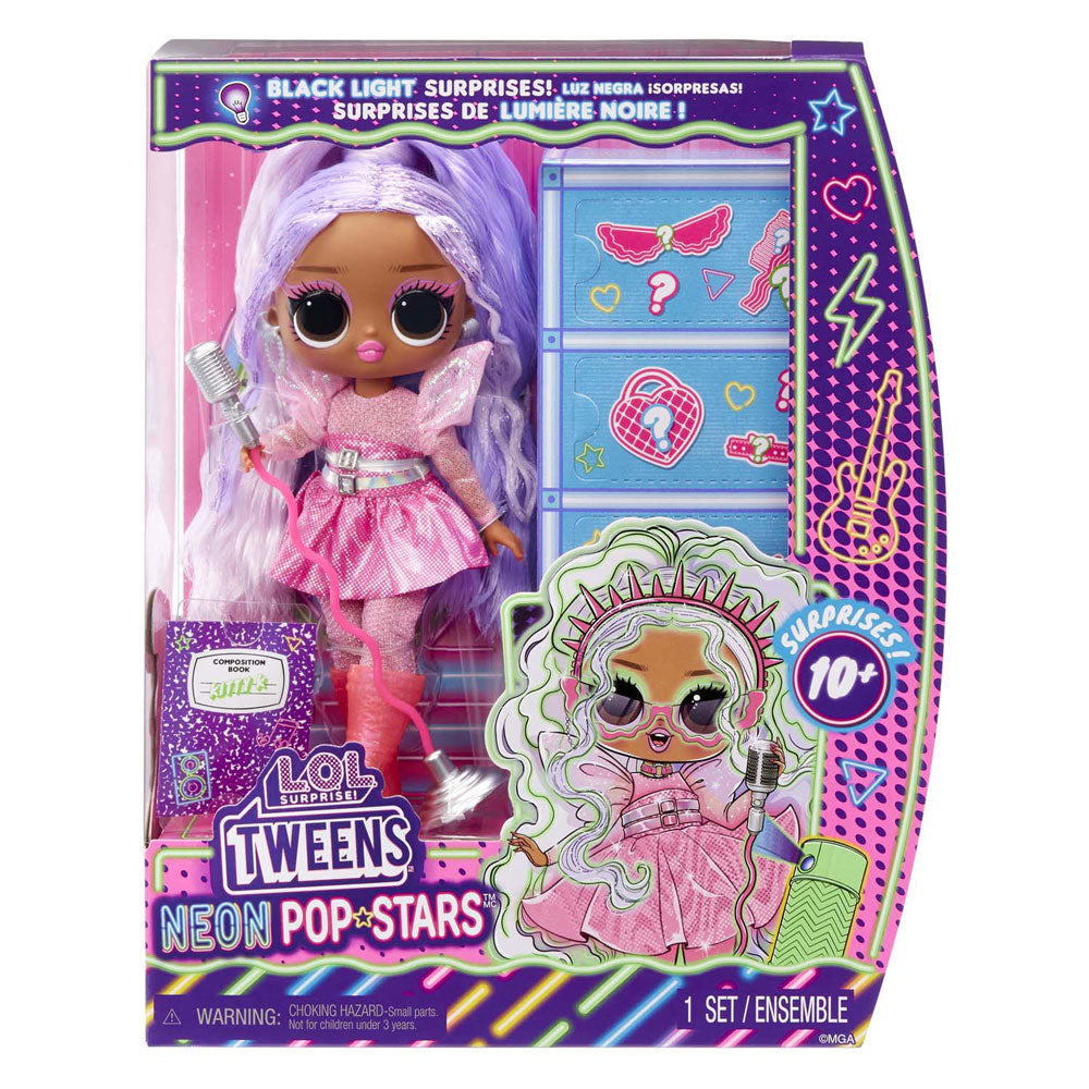 L.O.L. Surprise Tweens Neon Pop Stars - Kitty K