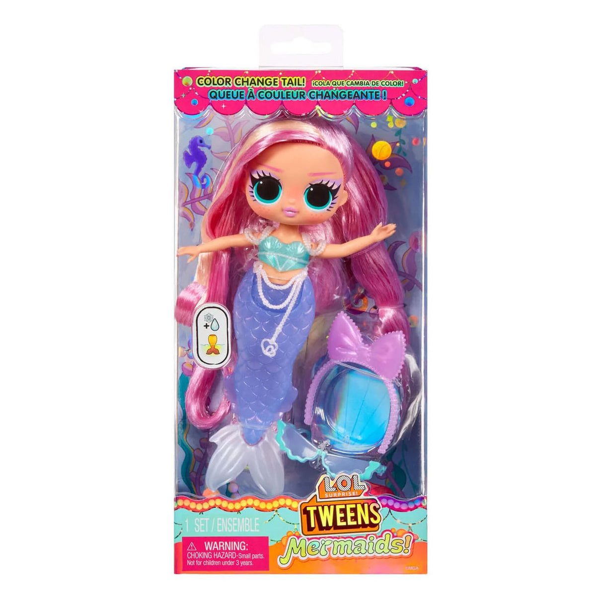 JAJAJA. Tweens Surprise Mermaid Pop - Lola Waves