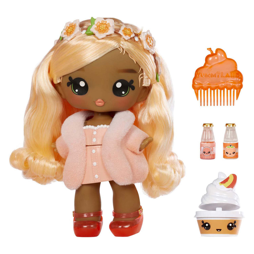 MGA Entertainment Yummiland Big Pop + Lipgloss diertje - Piper Peach