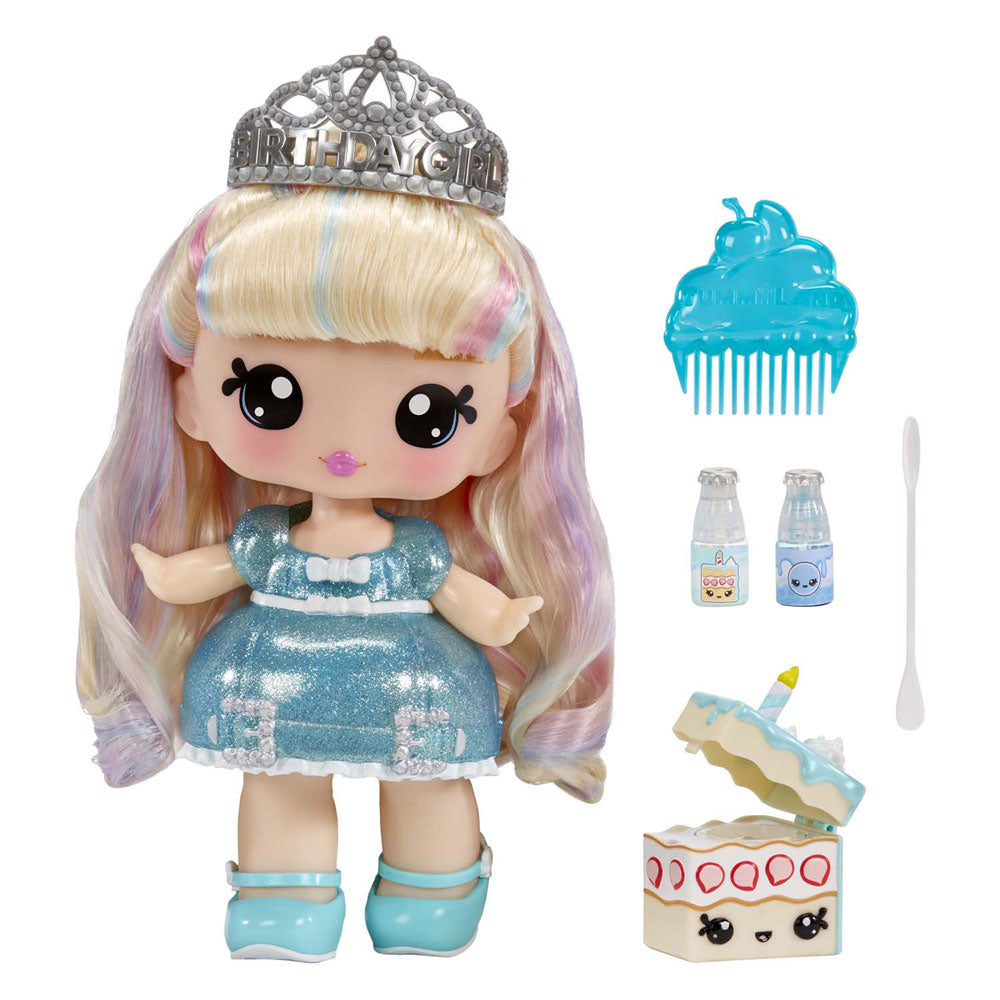 MGA Entertainment Yummiland Liploss Pop con mascota - Callie Birthday Cake