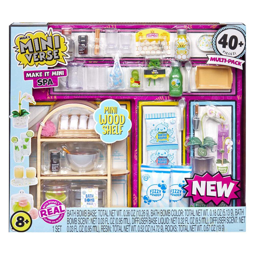 Mga entertainment mga's miniverse make it mini spa multipakket