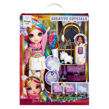 Rainbow high crystal fashion modepop - amaya