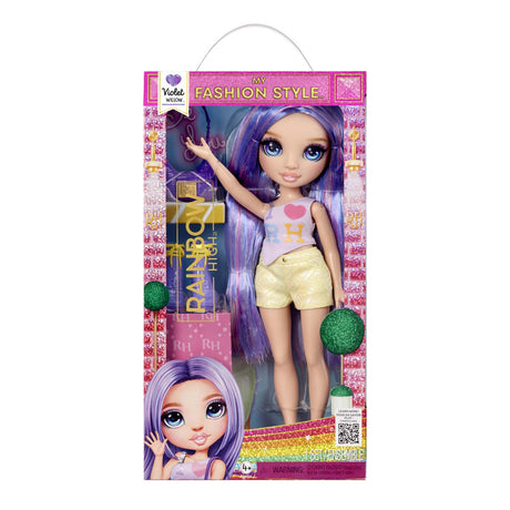 Rainbow high my fashion style panenka - violet - uni
