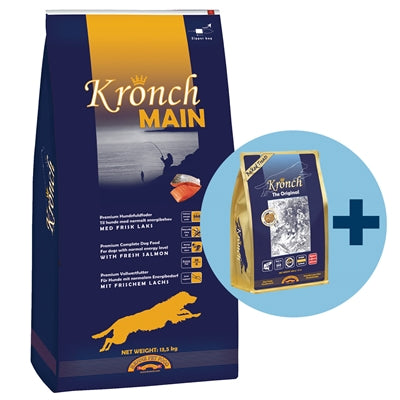 Kronch Haapt Senior mat gratis Kronch 100% Lachsnacken