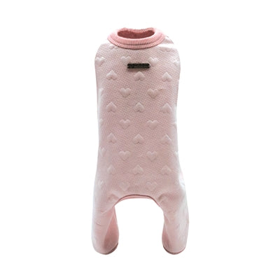 Croci Dog Sweater Onesie Pink