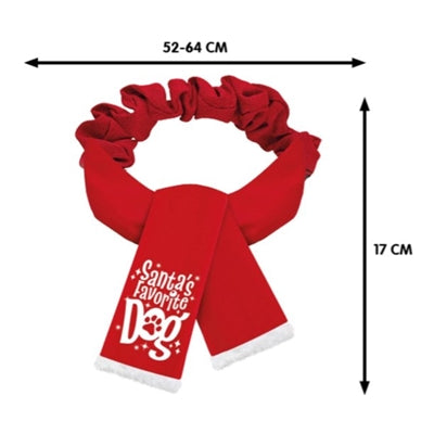 APPONDANT CADEAUX SCARF DE NOIND SCARF SANTA DIGN RED