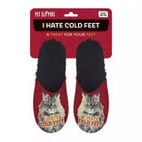 Slippel I Hate Cold Feet Red Black