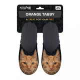 Slipper Orange Cat Black