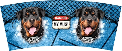 Viel Geschenke Becher Rottweiler Blau