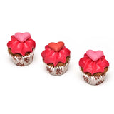 The barking bakery the barking bakery i woof you valentine mini iced woofins trio assorti