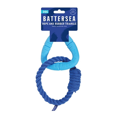 Battersea battersea triangel rubber touw blauw