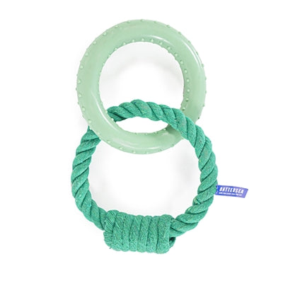 Battersea Ring Gummi Rope gréng