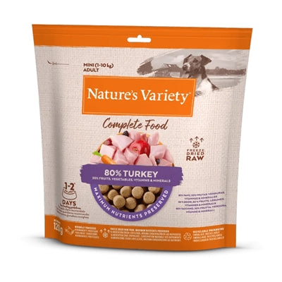 Natures Variety Freeze Dried Mini Tyrkiet