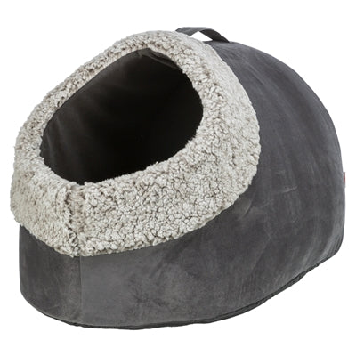 Trixie Cat Basket Iglo Calida Heat-Reflecting Gray-White Black