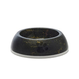 Savic Food Bowl Delice 2 Marmor Schwarz Gold