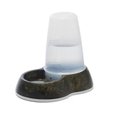 Savic drinkbak loop marble zwart goud