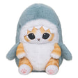 Jazwares mofusand - premium pluche knuffel haai 20cm