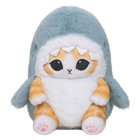 Jazwares mofusand - premium pluche knuffel haai 20cm