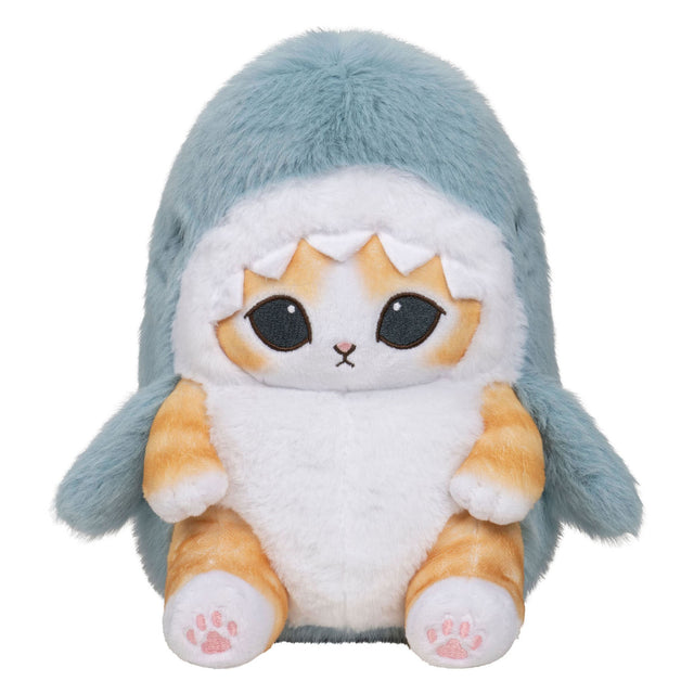 Jazwares mofusand - premium pluche knuffel haai 20cm