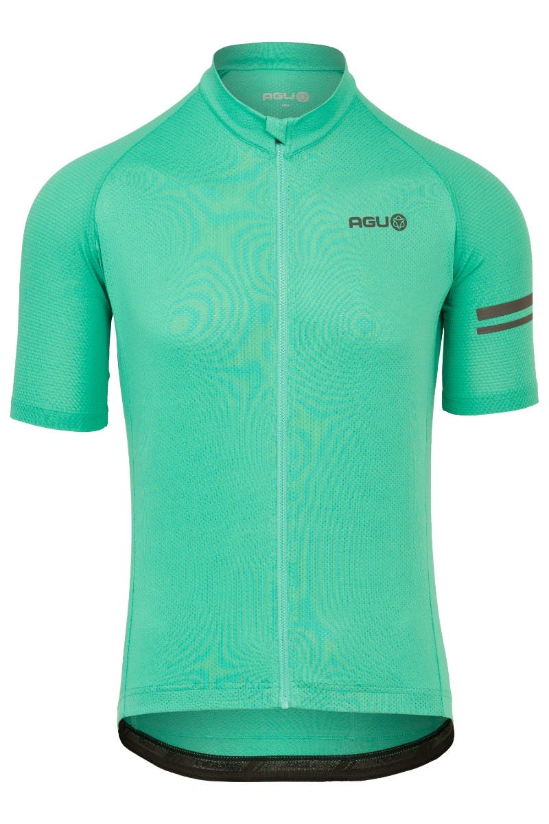 Core fietsshirt ss essential heren pool side green