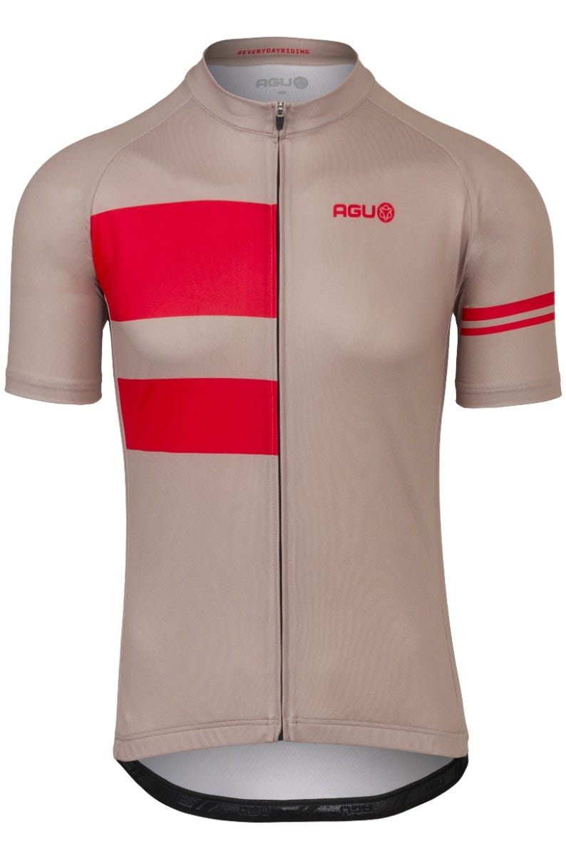 Stripes fietsshirt essential heren