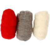 Creativ company http: www.cchobby.nl gekaarde-wol-rood-wit-harmonie-3x10-gr-1-doos