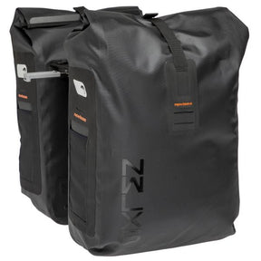 Newlooxs tas varo waterdicht double mik 2.0 zwart | 40l