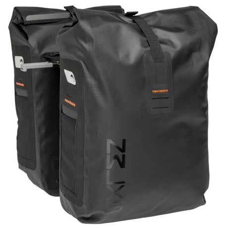Newlooxs tas varo waterdicht double mik 2.0 zwart | 40l