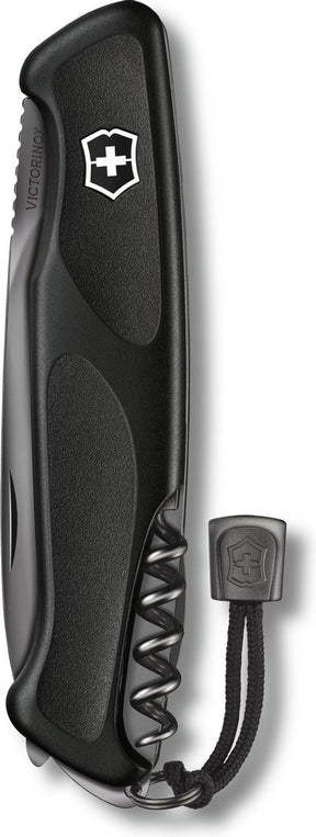 Victorinox ranger grip 55 onyx black - zwitsers zakmes - 12 functies - giftbox