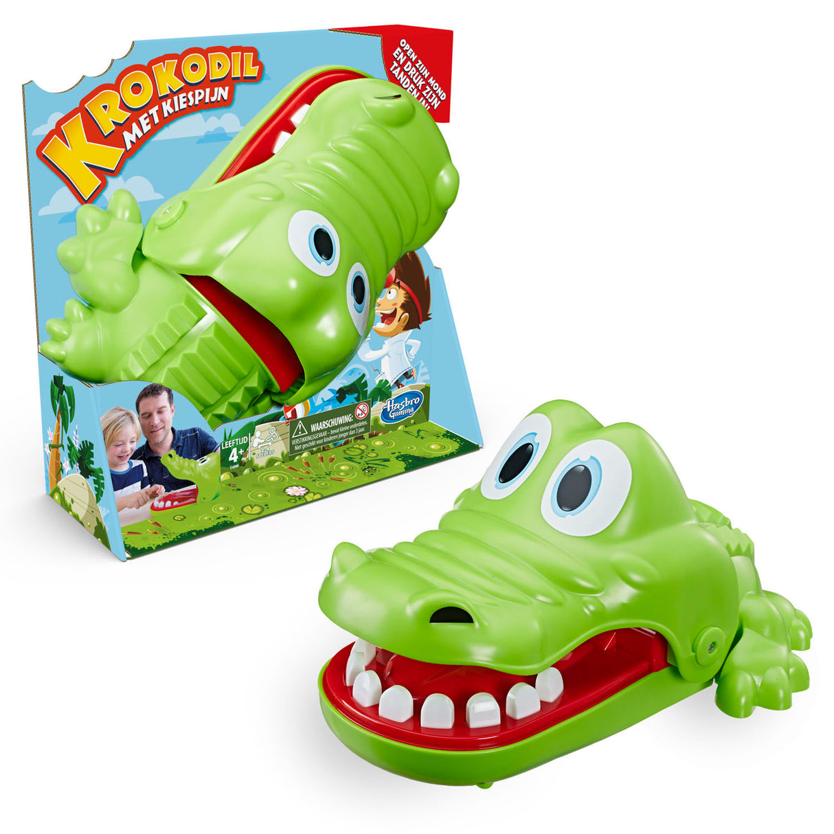 Hasbro crocodile with toothache